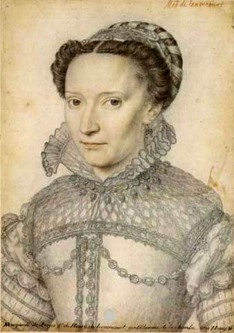 Marguerite de Broyes - Portrait vers 1550